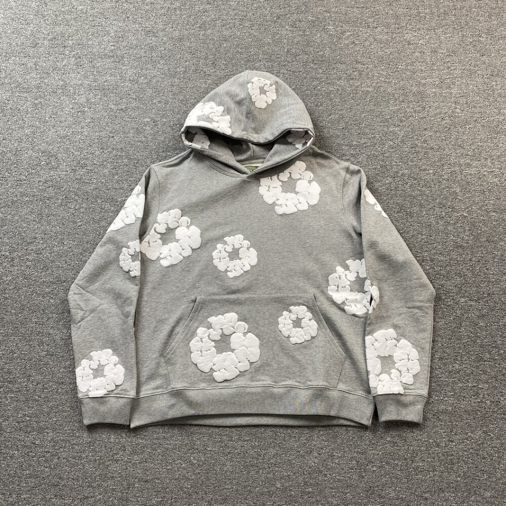 Denim Tears SS23 floral pattern printed sweatshirt